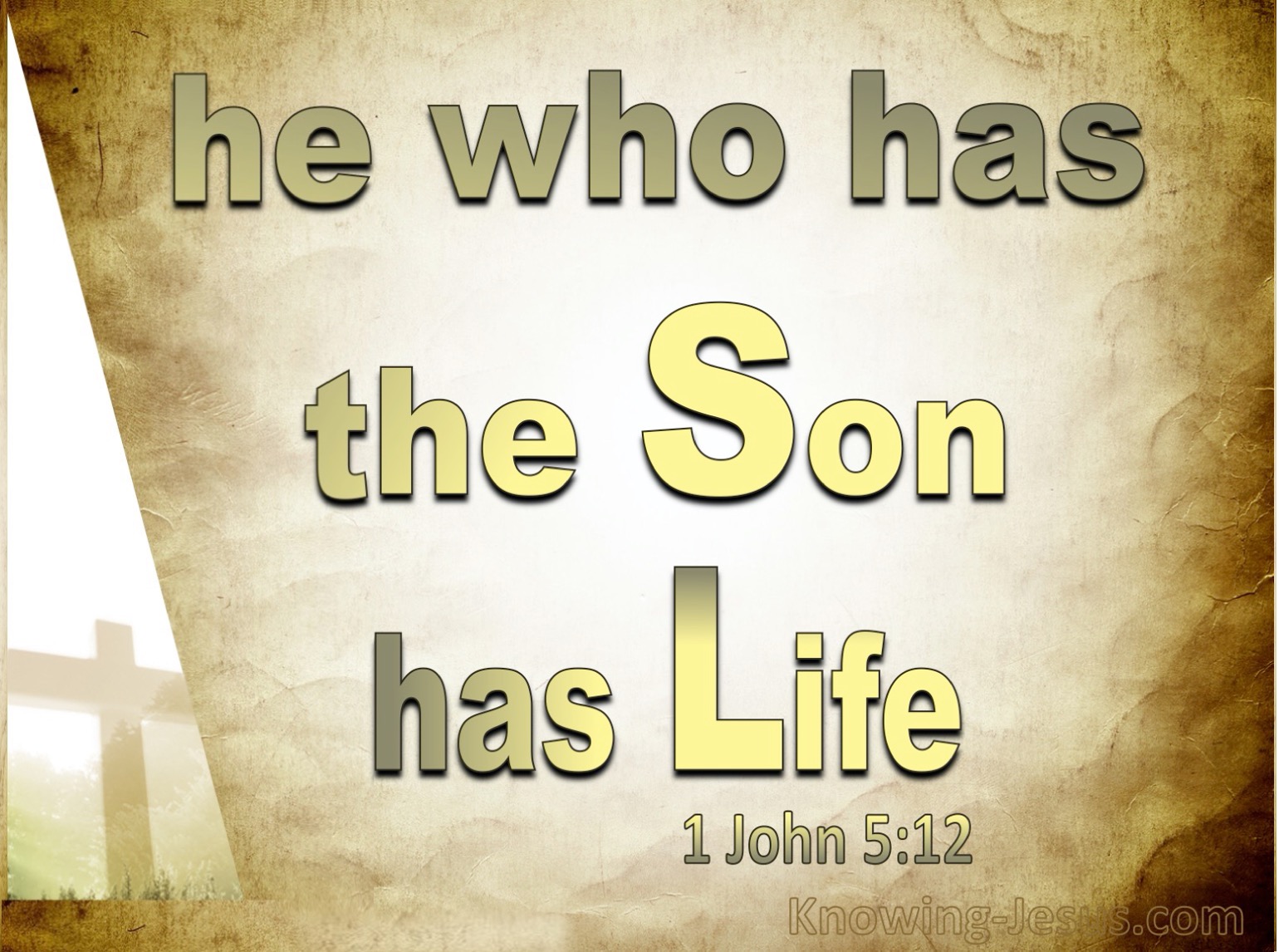 What Does 1 John 5 12 Mean 